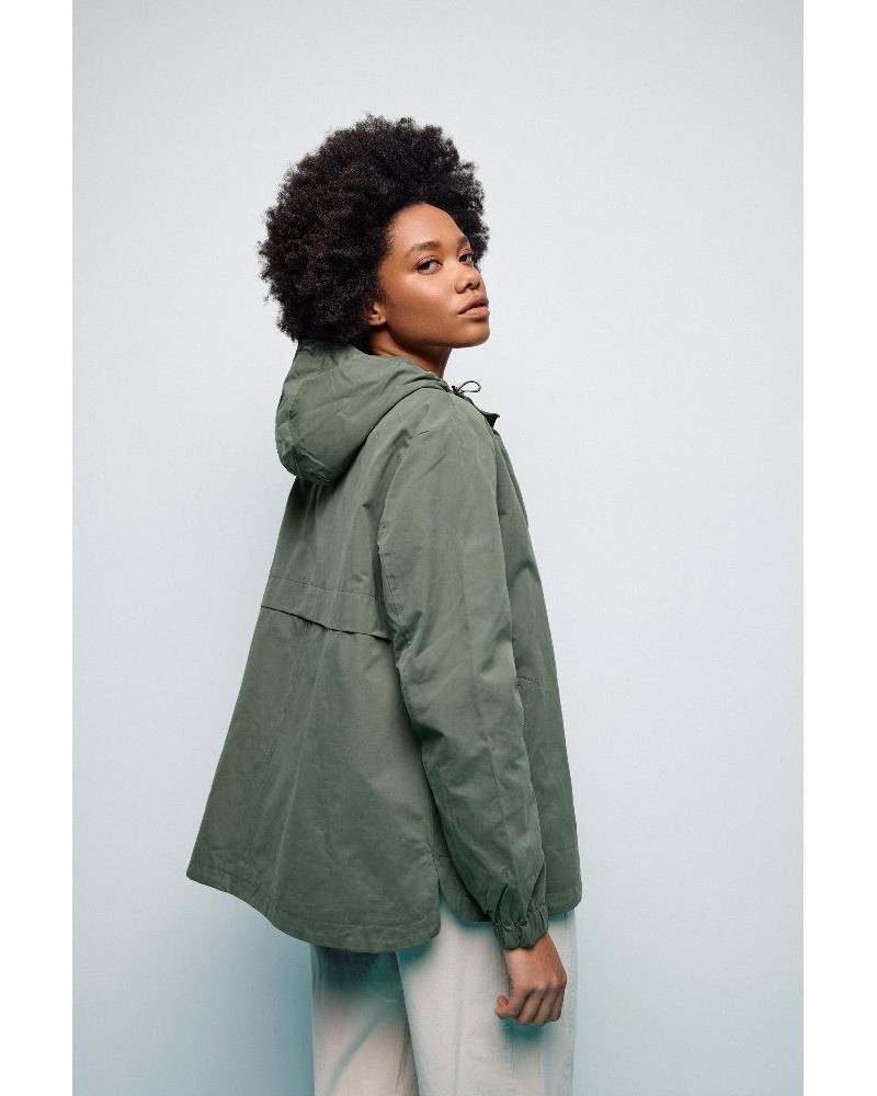 SPLENDID S' Γυναικείο κοντό πανωφόρι με ενσωματωμένη κουκούλα - 51-101-005