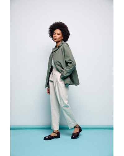 SPLENDID S' Γυναικείο κοντό πανωφόρι με ενσωματωμένη κουκούλα - 51-101-005