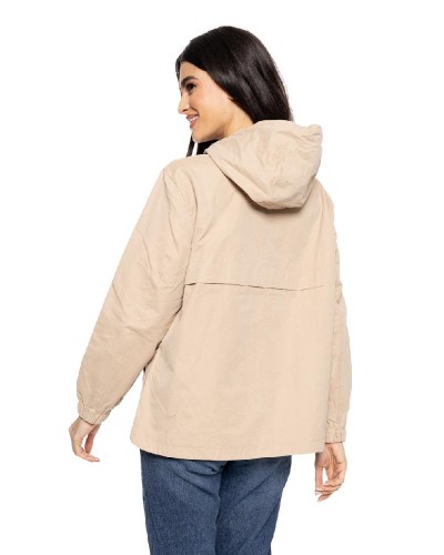 SPLENDID S' Γυναικείο κοντό πανωφόρι με ενσωματωμένη κουκούλα - 51-101-005