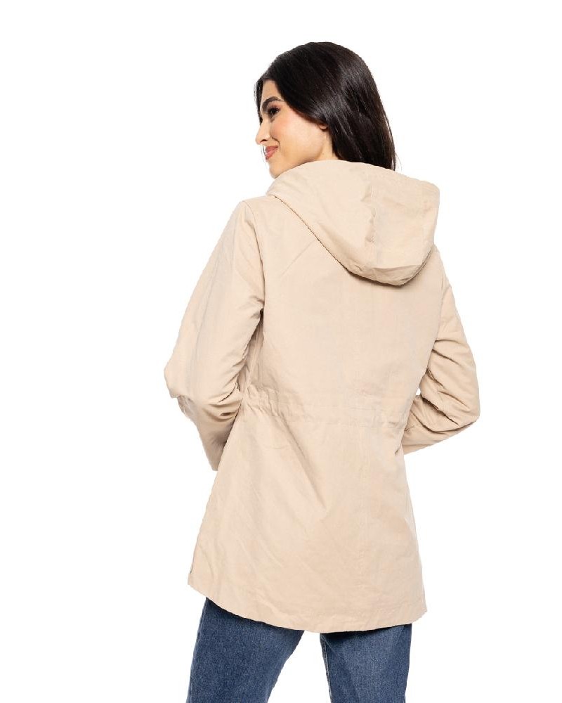 SPLENDID S' Γυναικείο demi πανωφόρι με ενσωματωμένη κουκούλα - 51-101-006