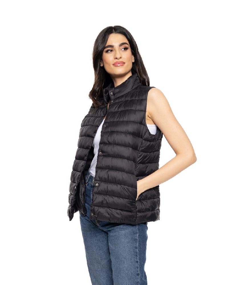 BISTON B' Γυναικείο αμάνικο με γιακά - 51-102-004