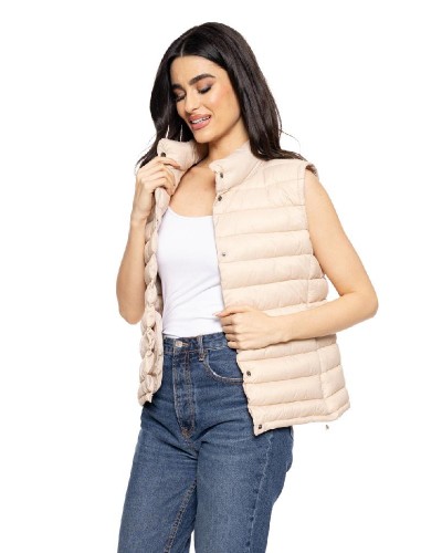 BISTON B' Γυναικείο αμάνικο με γιακά - 51-102-004