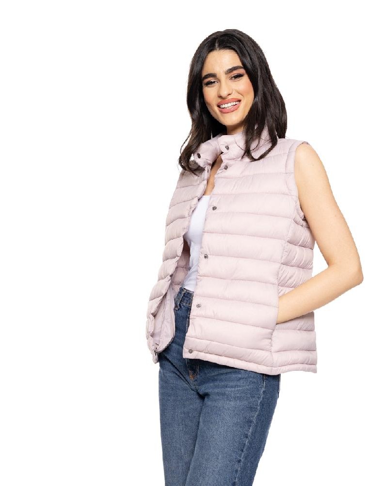 BISTON B' Γυναικείο αμάνικο με γιακά - 51-102-004