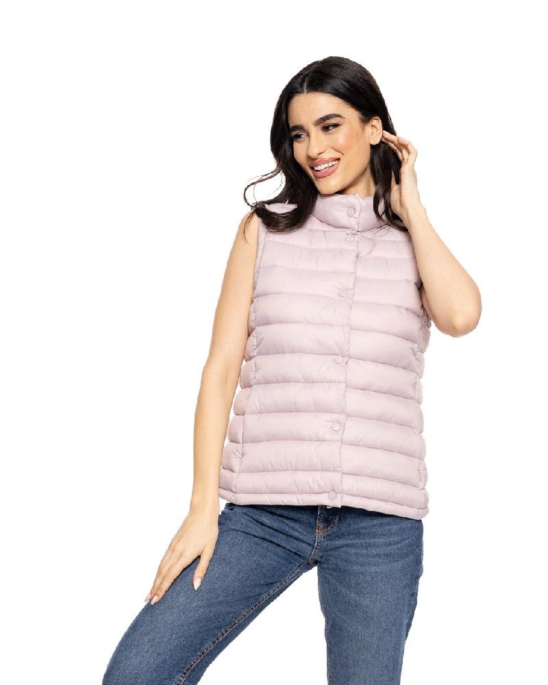 BISTON B' Γυναικείο αμάνικο με γιακά - 51-102-004