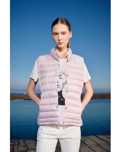 BISTON B' Γυναικείο αμάνικο με γιακά - 51-102-004