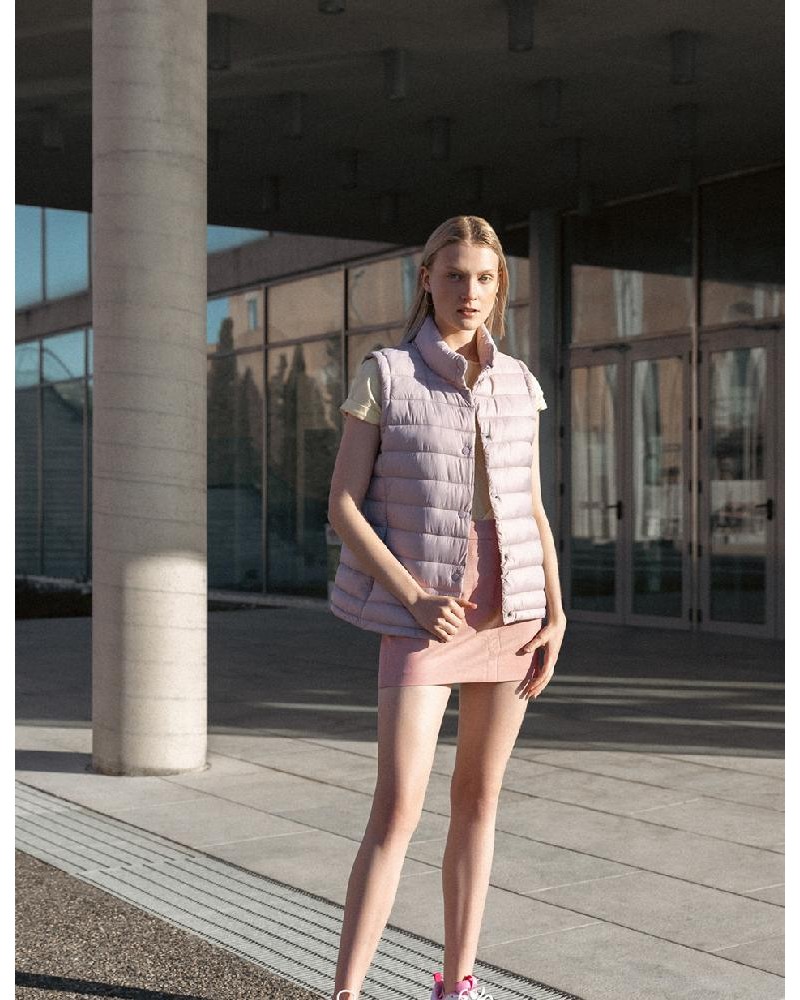 BISTON B' Γυναικείο αμάνικο με γιακά - 51-102-004