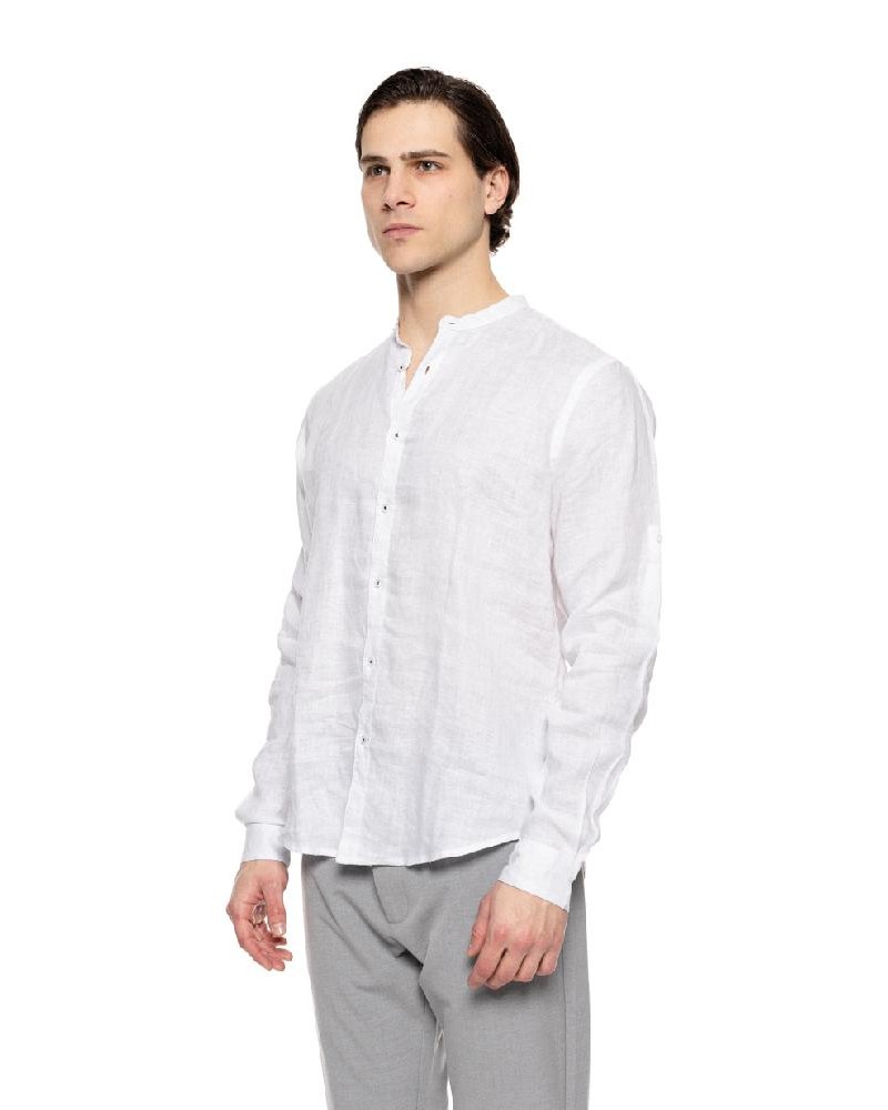 SPLENDID ST' Ανδρικό λινό πουκάμισο με γιακά mao - 51-203-001