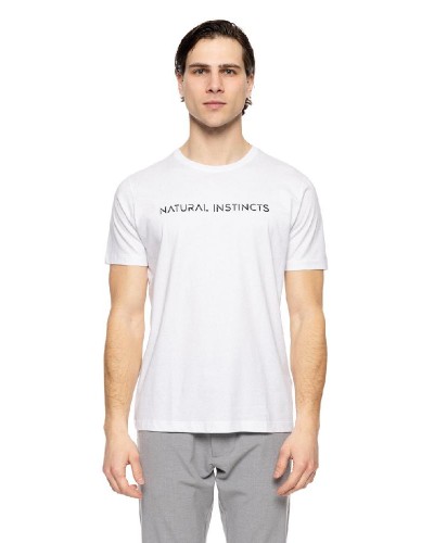 BISTON B' Ανδρικό t-shirt με "natural insticts" τύπωμα - 51-206-010