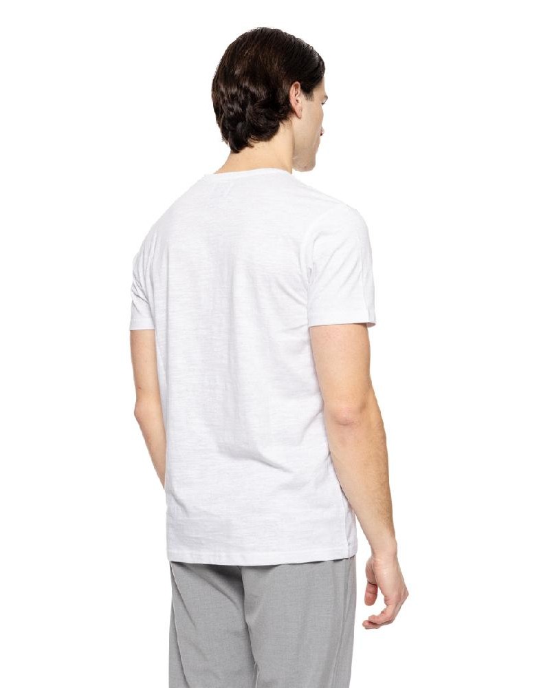 SMART ST' Ανδρικό t-shirt με V λαιμό - 51-206-033