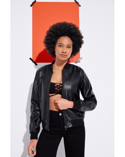 SPLENDID S' Γυναικείο μπουφαν από δερματίνη - 53-101-030