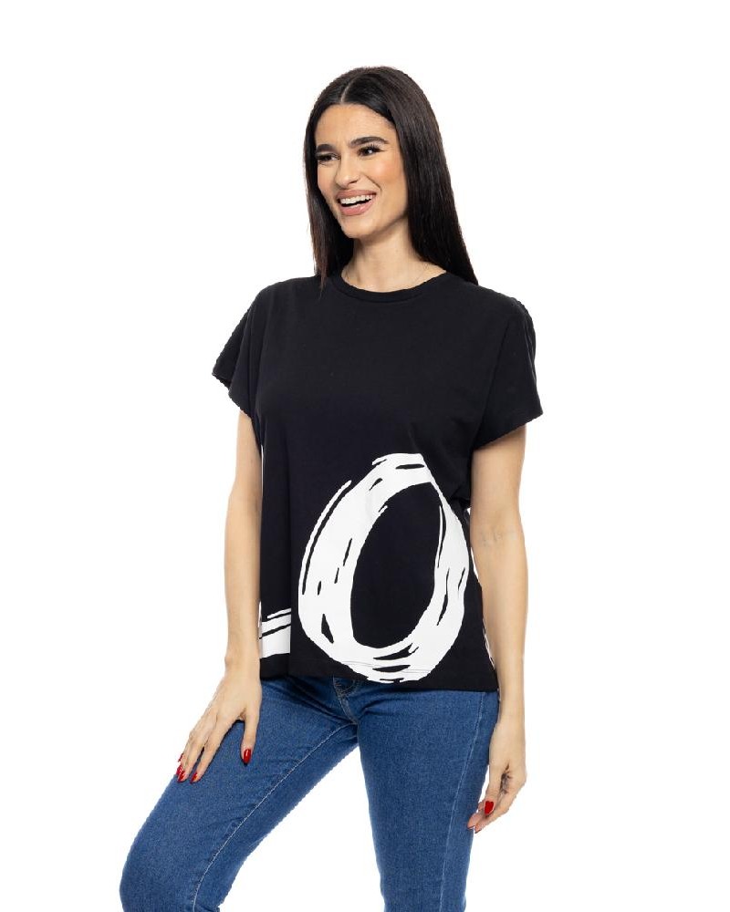 BISTON B' Γυναικείο t-shirt με τύπωμα ''LOVE'' - 53-106-001