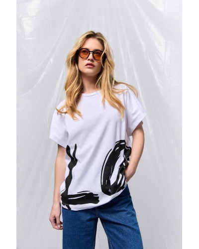 BISTON B' Γυναικείο t-shirt με τύπωμα ''LOVE'' - 53-106-001