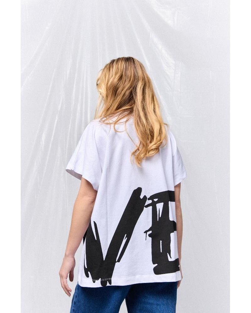 BISTON B' Γυναικείο t-shirt με τύπωμα ''LOVE'' - 53-106-001