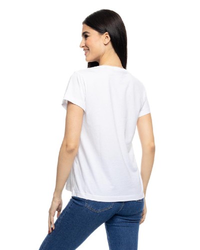 SPLENDID S' Γυναικείο t-shirt με τύπωμα ''SHORT GLASS'' - 53-106-010