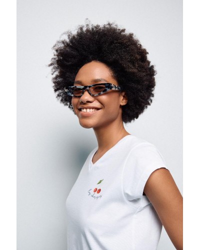 SPLENDID S' Γυναικείο t-shirt με τύπωμα ''CHERRY'' - 53-106-014