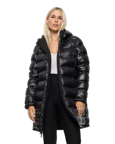 SPLENDID S' Γυναικείο μακρύ παλτό με κουκούλα - 54-101-087