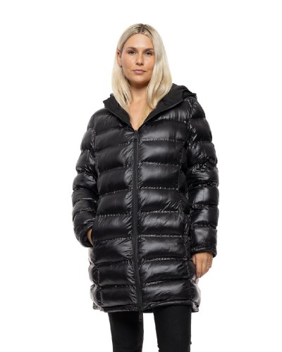 SPLENDID S' Γυναικείο μακρύ παλτό με κουκούλα - 54-101-087