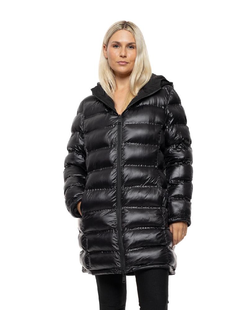 SPLENDID S' Γυναικείο μακρύ παλτό με κουκούλα - 54-101-087