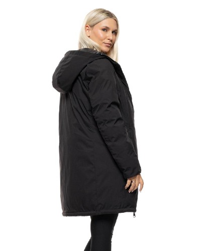 SPLENDID S' Γυναικείο μακρύ παλτό με κουκούλα - 54-101-087