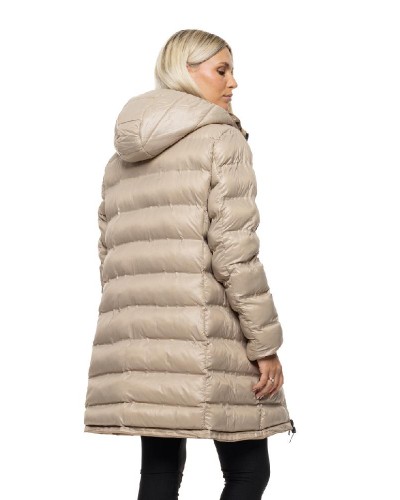 SPLENDID S' Γυναικείο μακρύ παλτό με κουκούλα - 54-101-087