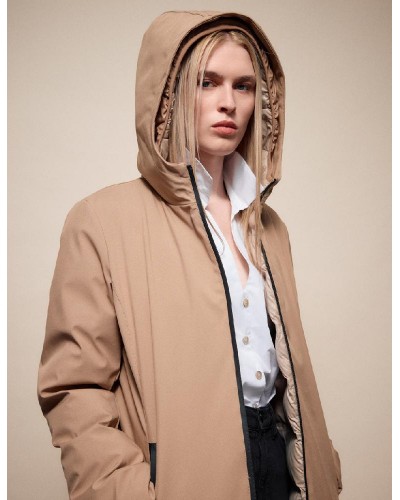 SPLENDID S' Γυναικείο μακρύ παλτό με κουκούλα - 54-101-087