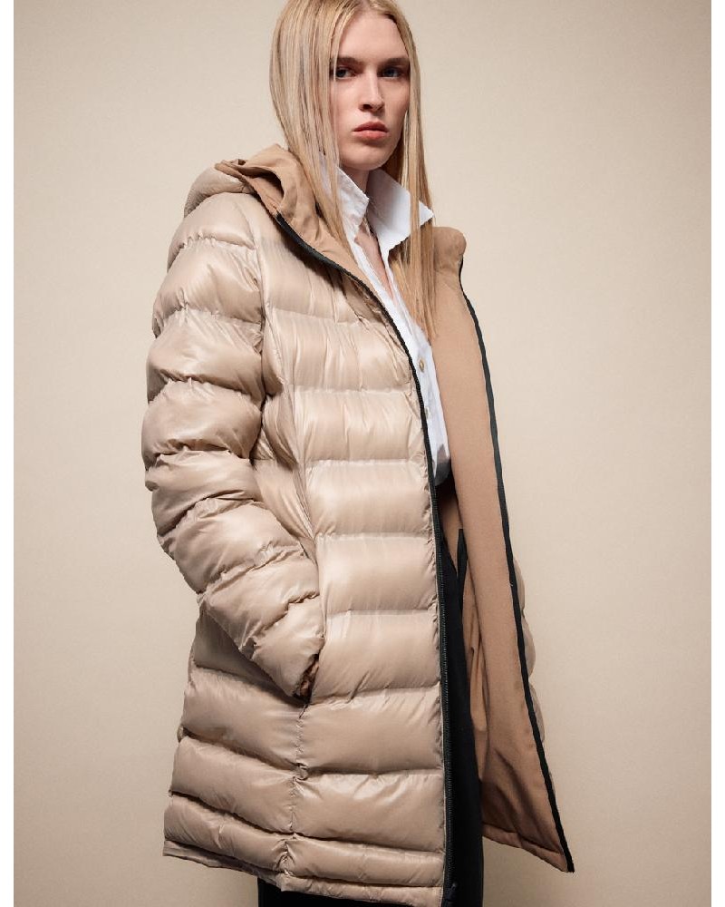 SPLENDID S' Γυναικείο μακρύ παλτό με κουκούλα - 54-101-087