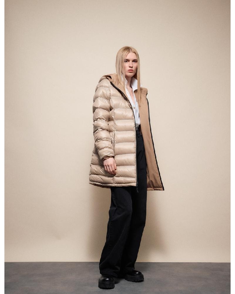 SPLENDID S' Γυναικείο μακρύ παλτό με κουκούλα - 54-101-087