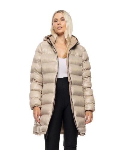 SPLENDID S' Γυναικείο μακρύ παλτό με κουκούλα - 54-101-087