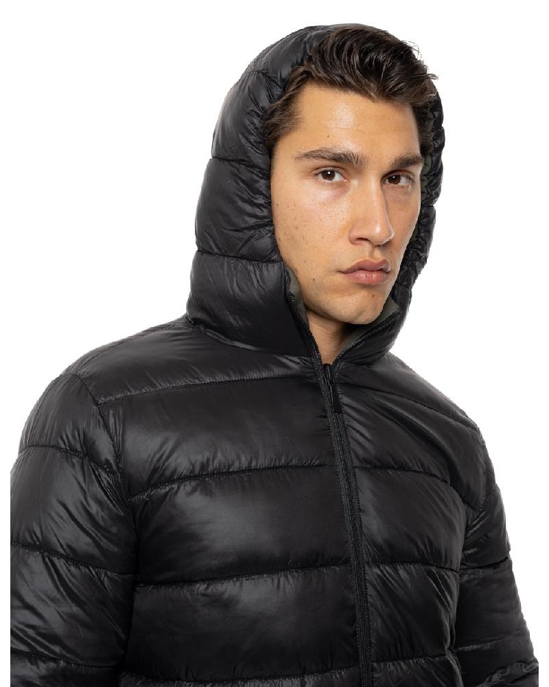 SPLENDID S' Ανδρικό κοντό μπουφάν με κουκούλα διπλής όψης - 54-201-078