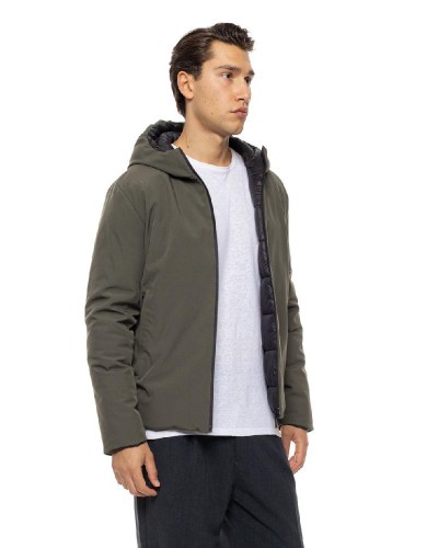 SPLENDID S' Ανδρικό κοντό μπουφάν με κουκούλα διπλής όψης - 54-201-078