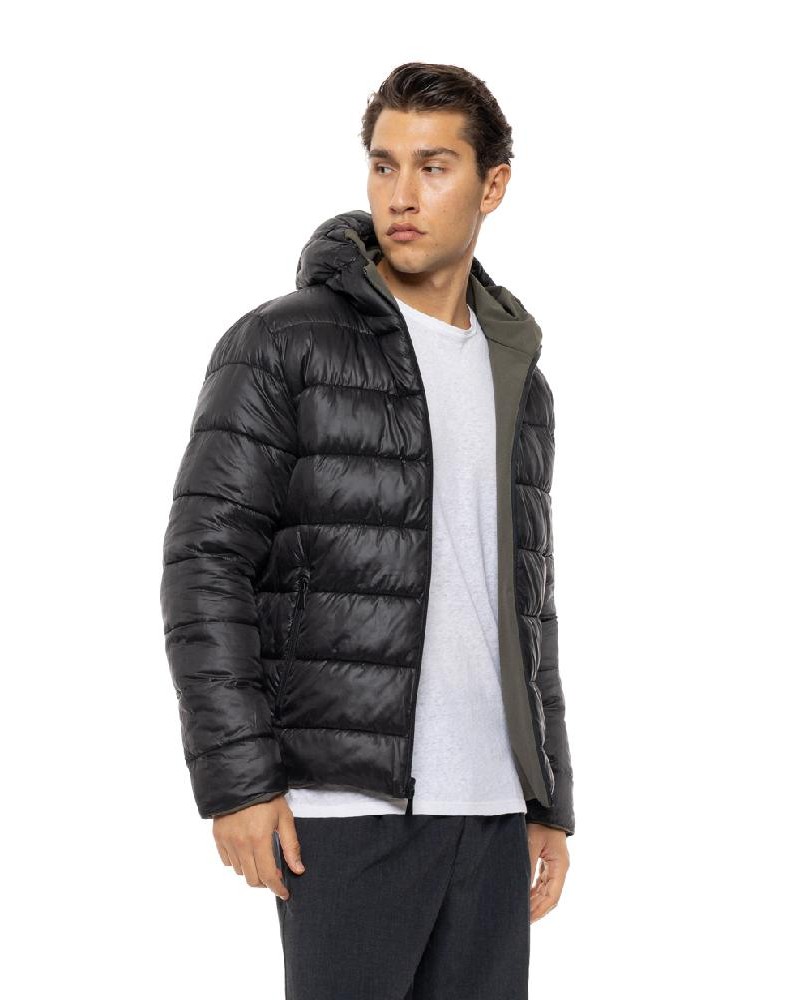 SPLENDID S' Ανδρικό κοντό μπουφάν με κουκούλα διπλής όψης - 54-201-078