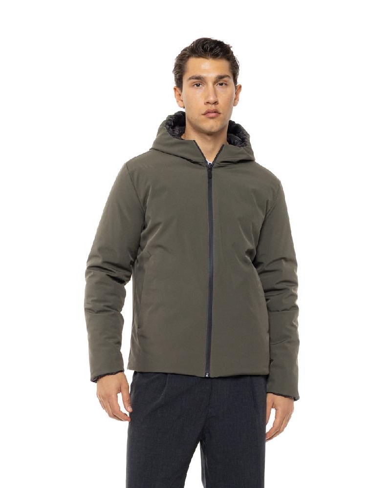 SPLENDID S' Ανδρικό κοντό μπουφάν με κουκούλα διπλής όψης - 54-201-078