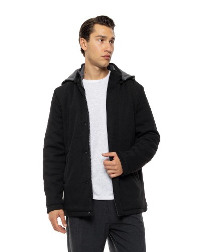 BISTON B' Ανδρικό demi πανωφόρι με κουκούλα - 54-201-099