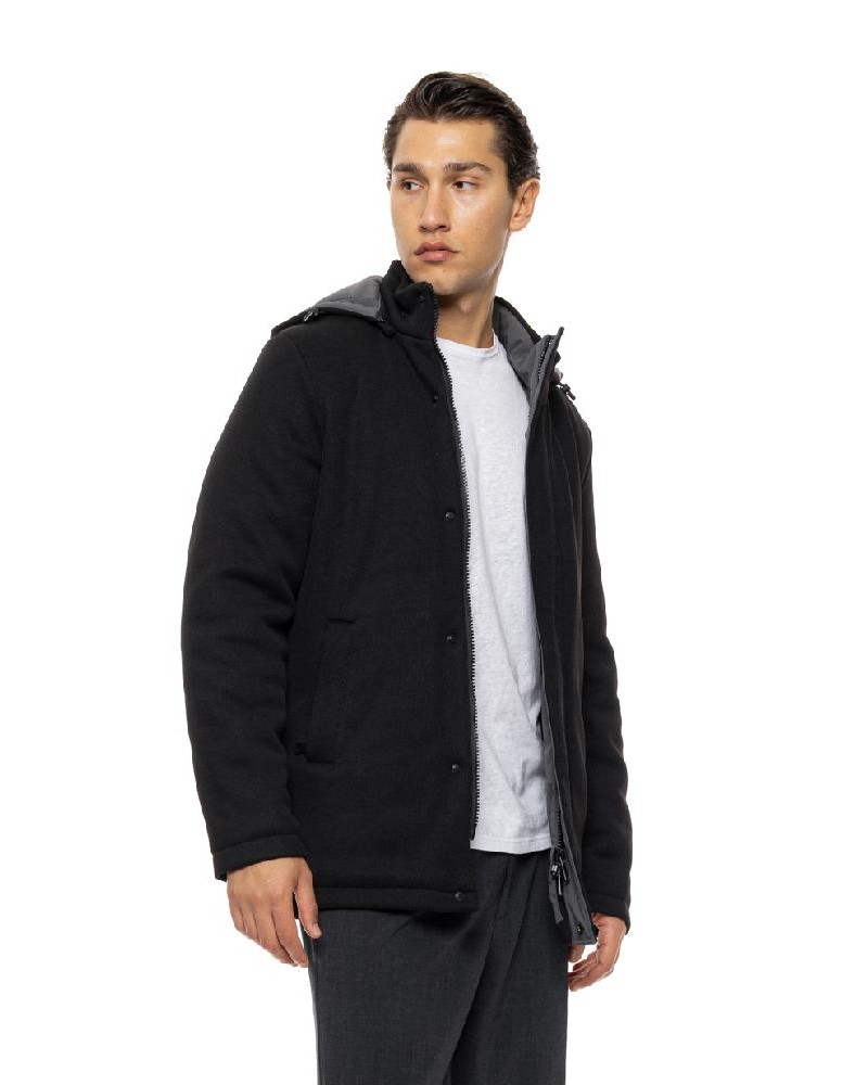 BISTON B' Ανδρικό demi πανωφόρι με κουκούλα - 54-201-099