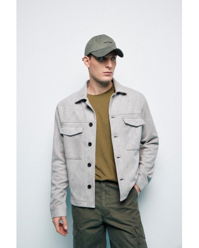 SPLENDID ST' Ανδρικό κοντό πανωφόρι με κουμπιά - 55-201-002