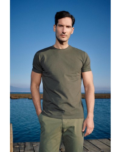 SPLENDID ST' Ανδρικο μπλουζάκι μονόχρωμο - 55-206-007