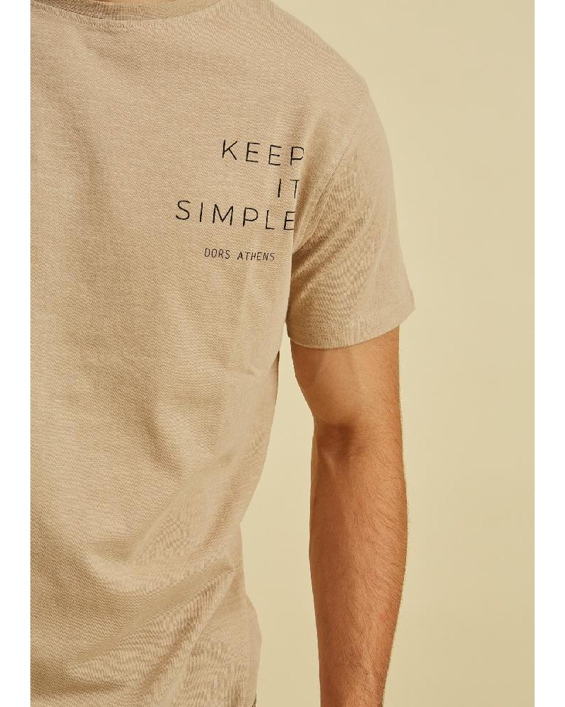 DORS ΜΠΛΟΥΖΑ T-SHIRT ΜΕ ΣΤΑΜΠΑ - 1138024.C01 DORS ΜΠΛΟΥΖΑ T-SHIRT ΜΕ ΣΤΑΜΠΑ - 1138024.C01