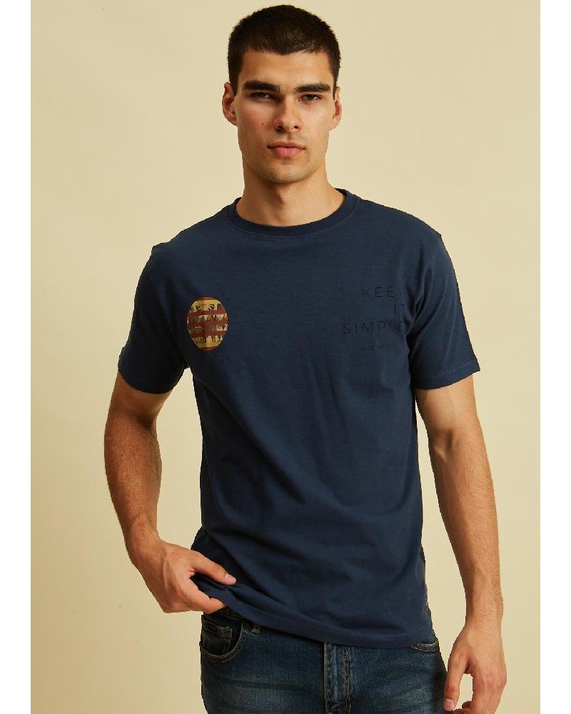 DORS ΜΠΛΟΥΖΑ T-SHIRT ΜΕ ΣΤΑΜΠΑ - 1138024.C02 DORS ΜΠΛΟΥΖΑ T-SHIRT ΜΕ ΣΤΑΜΠΑ - 1138024.C02