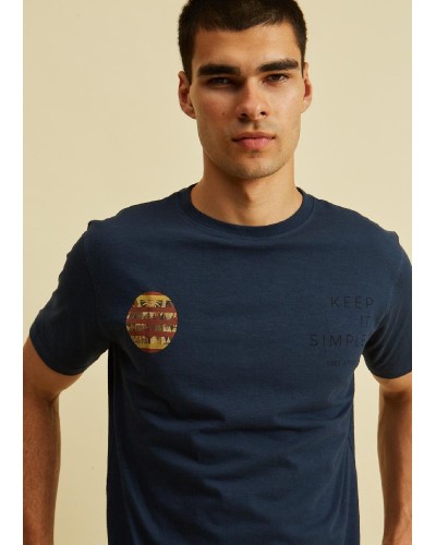 DORS ΜΠΛΟΥΖΑ T-SHIRT ΜΕ ΣΤΑΜΠΑ - 1138024.C02 DORS ΜΠΛΟΥΖΑ T-SHIRT ΜΕ ΣΤΑΜΠΑ - 1138024.C02