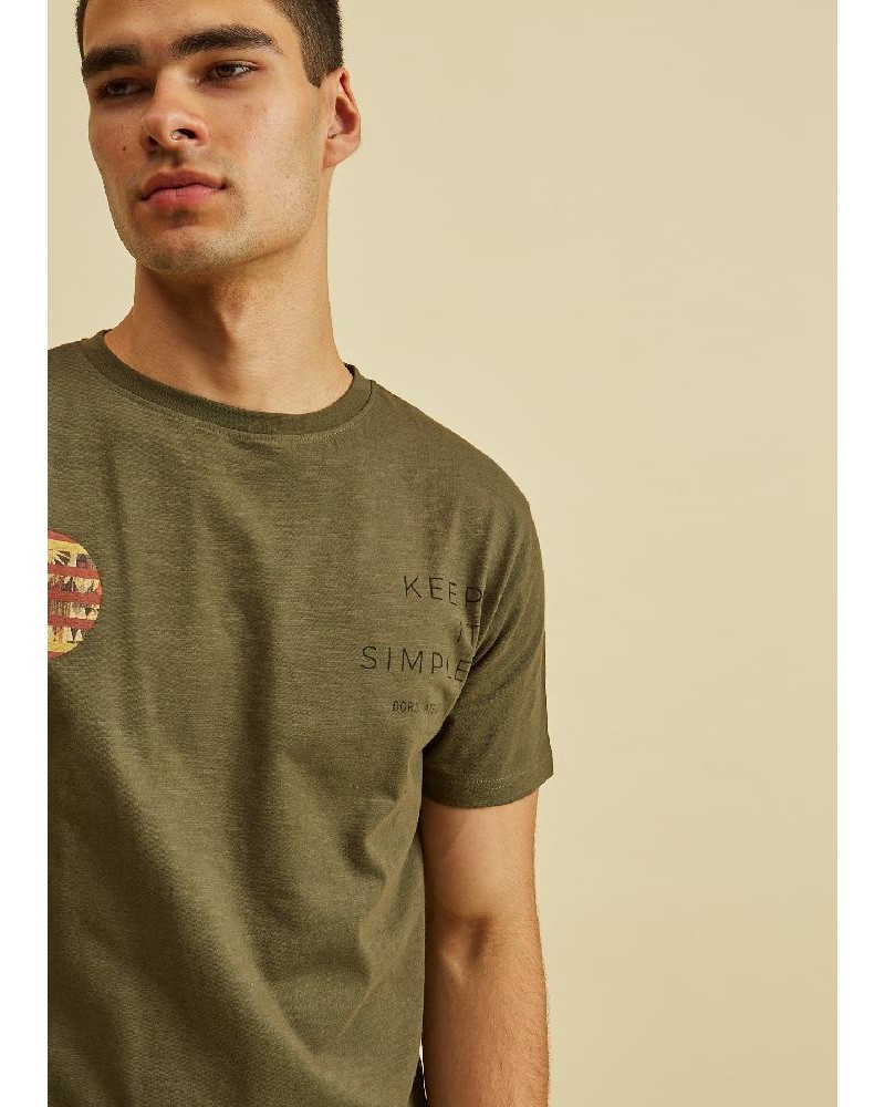 DORS ΜΠΛΟΥΖΑ T-SHIRT ΜΕ ΣΤΑΜΠΑ - 1138024.C03 DORS ΜΠΛΟΥΖΑ T-SHIRT ΜΕ ΣΤΑΜΠΑ - 1138024.C03