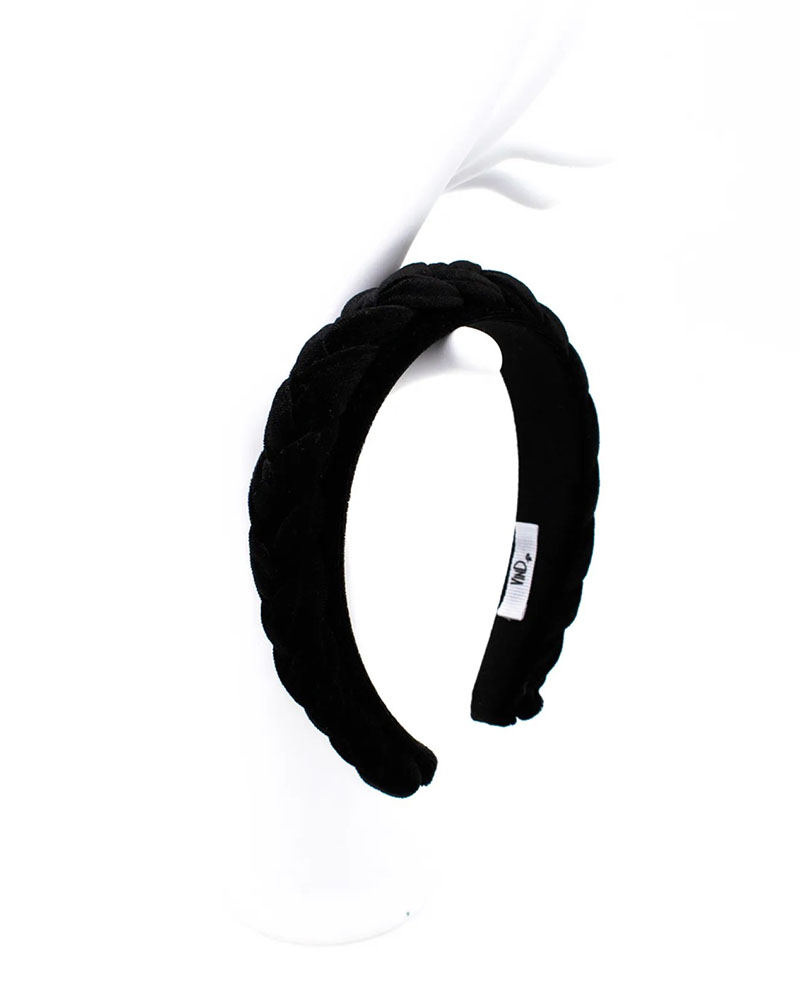 VIND.GR VLVT BLACK   Στεκα για τα μαλλια - 2241221001
