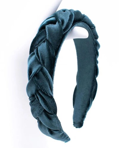 VIND.GR VLVT TEAL  Στεκα για τα μαλλια - 2241221017