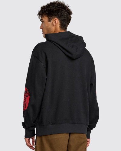 RVCA TIGER SUN HOOD ΜΠΛΟΥΖΑ ΑΝΔΡΙΚΟ - RV0AP23A413505000000