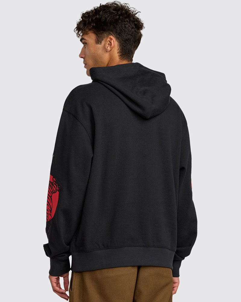 RVCA TIGER SUN HOOD ΜΠΛΟΥΖΑ ΑΝΔΡΙΚΟ - RV0AP23A413505000000