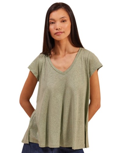 NAMASTE ΜΠΛΟΥΖΑ 50%ΜΠΑ-50%ΛΙΝ SUSAN - SS0725008 NAMASTE ΜΠΛΟΥΖΑ 50%ΜΠΑ-50%ΛΙΝ SUSAN - SS0725008