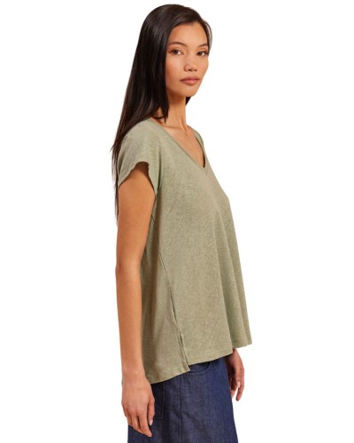 NAMASTE ΜΠΛΟΥΖΑ 50%ΜΠΑ-50%ΛΙΝ SUSAN - SS0725008 NAMASTE ΜΠΛΟΥΖΑ 50%ΜΠΑ-50%ΛΙΝ SUSAN - SS0725008