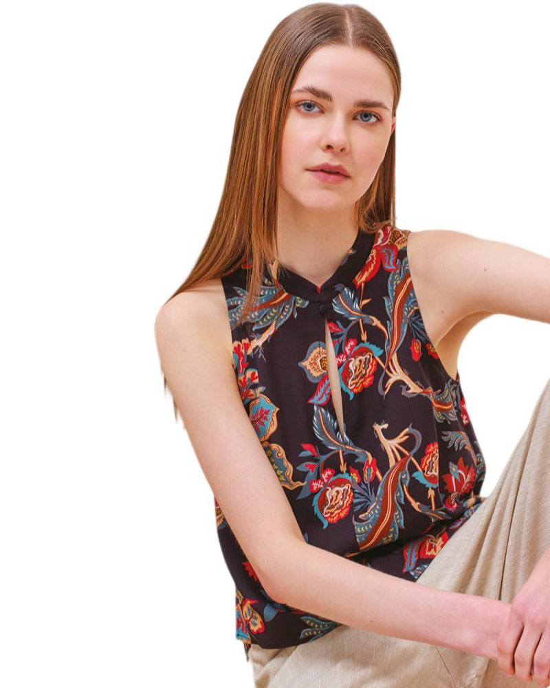 NAMASTE ΤΟΠ 100%ΒΙΣ AZURA - SS1325009 NAMASTE ΤΟΠ 100%ΒΙΣ AZURA - SS1325009