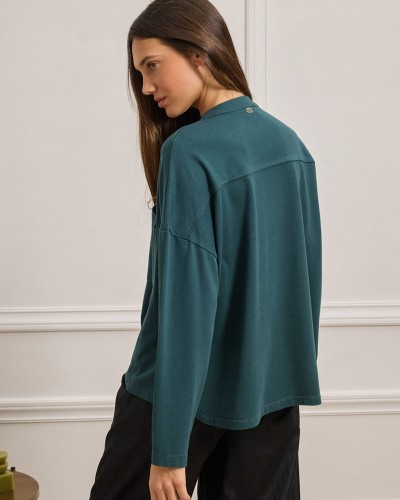 NAMASTE ΜΠΛΟΥΖΑ 50%BAM-50%ΜΟΝ FIAMMETA - WW0725038 NAMASTE ΜΠΛΟΥΖΑ 50%BAM-50%ΜΟΝ FIAMMETA - WW0725038