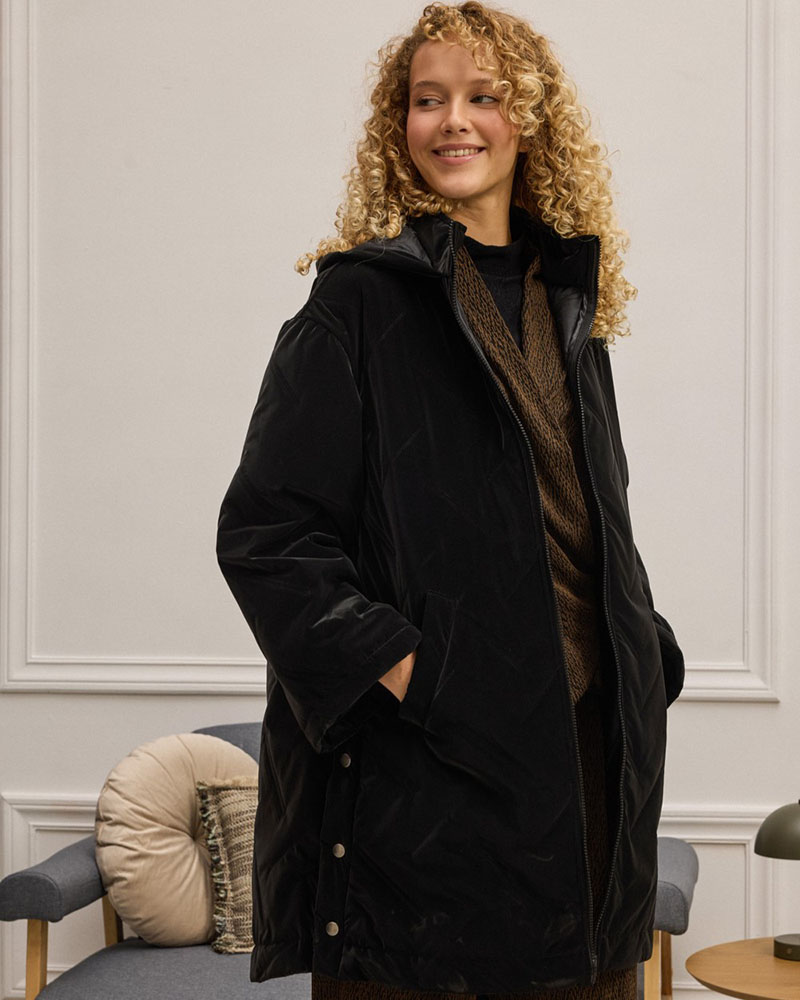 NAMASTE ΗΜΙΠΑΛΤΟ 83%ΠΟΛ-17%ΠΛ-2%ΣΠ ELLIS - WW5125006