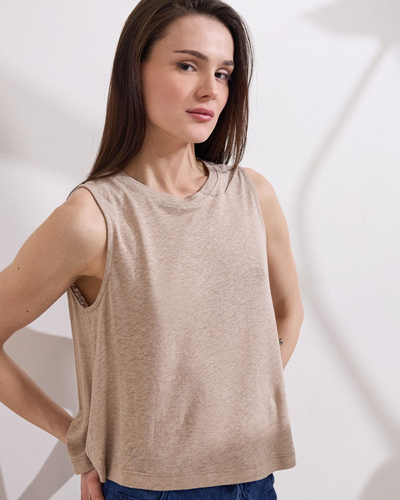 NAMASTE ΜΠΛΟΥΖΑ 50%ΜΠΑ-50%ΛΙΝ AZARIA - SS0726008